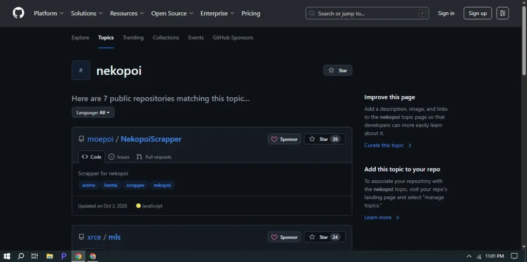 Nekopoi apk github page