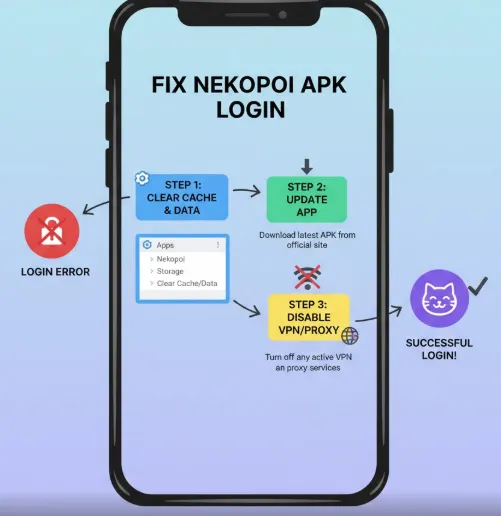 Fix Nekopoi APK Login